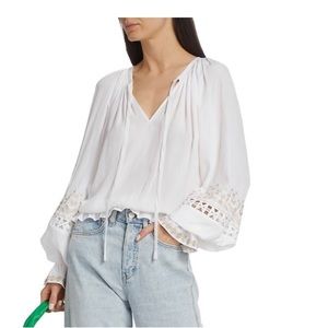 Ramy Brook ivory blouse